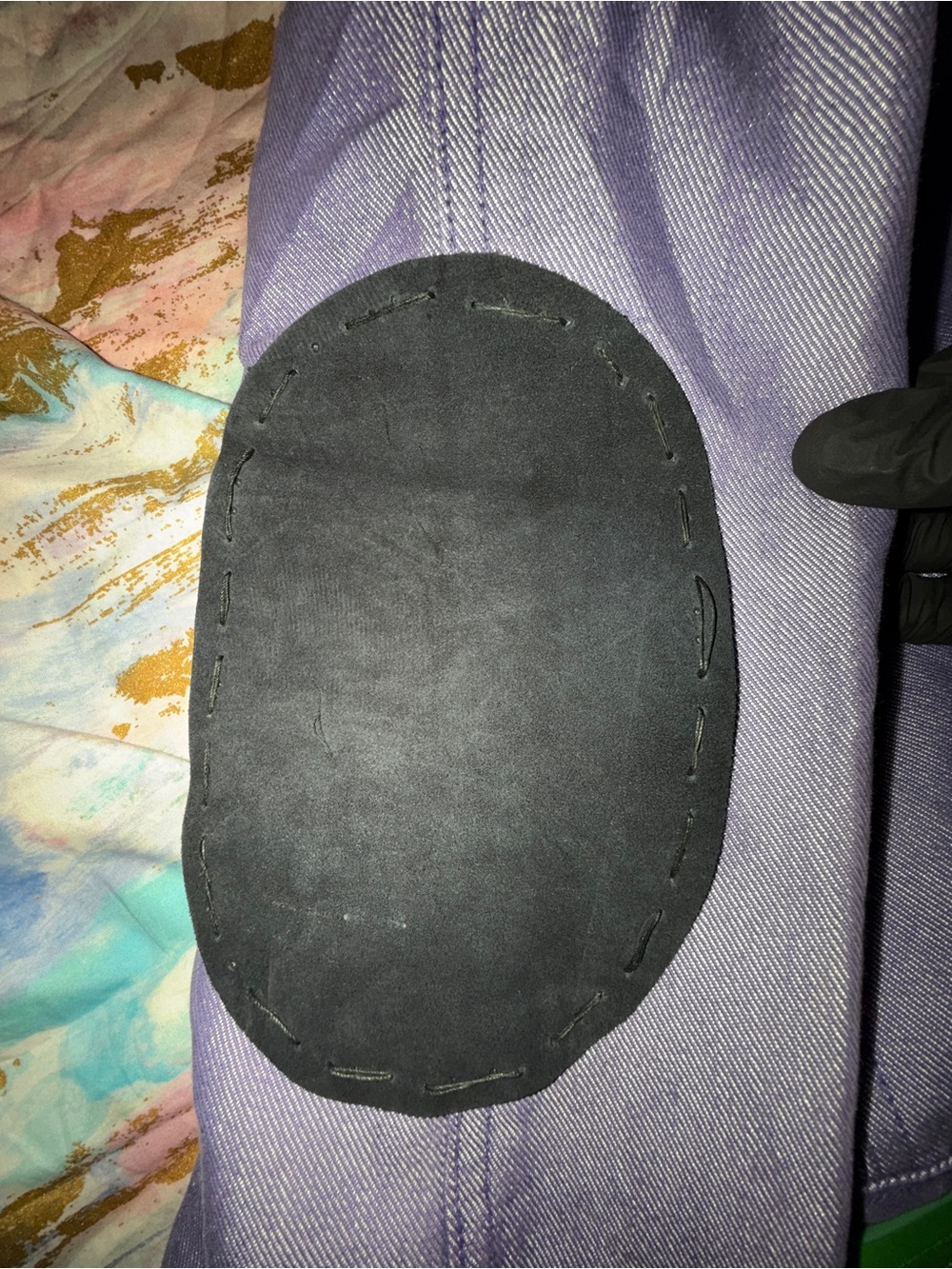 Guess USA Purple denim custom by Marion G Nuernberg - Picture 7 of 15